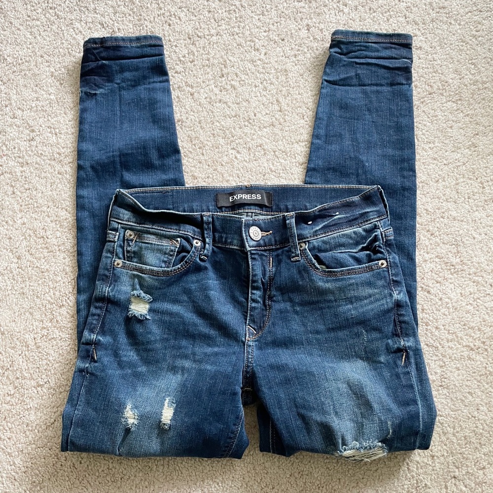 Express skinny jeans
